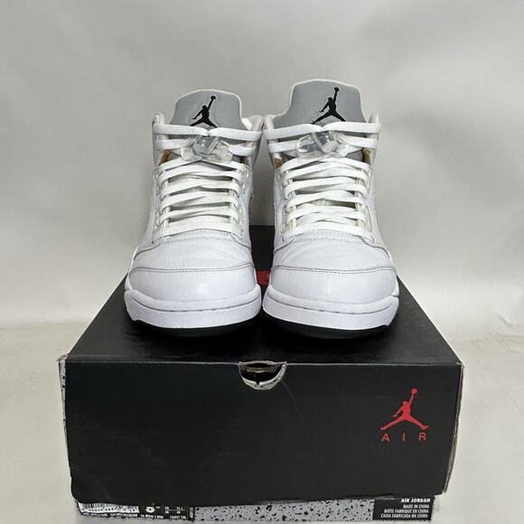 Nike Air Jordan 5 Retro OG “White Metallic” - Picture 2 of 9